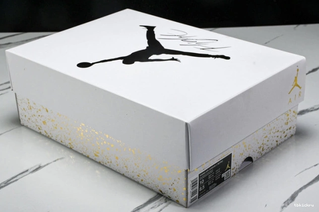 Rep TBkick AQ9129-170 Jordan Gold 4 Metallic Retro 0801
